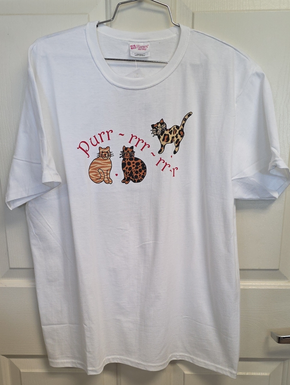 NWT Cat T Shirt Lounge Cotton Large